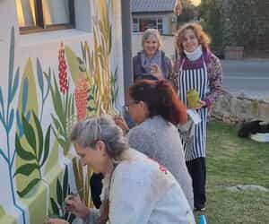 Art Project Brings Colourful Murals to Main Road