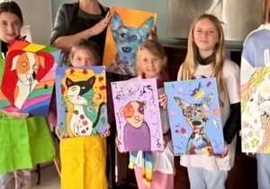 Kids Art Classes with Lize van der Walt