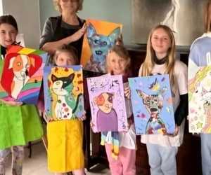 Kids Art Classes with Lize van der Walt