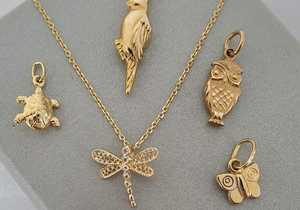 9ct Yellow Gold Charms and Pendants