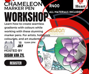 18 July 2024: Chameleon Marker Pens Workshop
