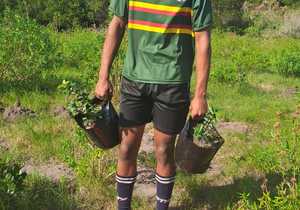 Restoring Nature with Buhle Sutu and Our Hockey Players!