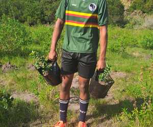 Restoring Nature with Buhle Sutu and Our Hockey Players!