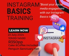 23 July 2024: Instagram Basics Training Workshop