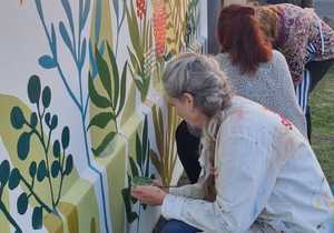 Stunning Fynbos Mural by Gansbaai Art Project Team