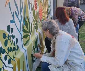 Stunning Fynbos Mural by Gansbaai Art Project Team