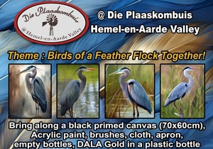 27 July 2024: Art Workshop Advanced with Betzy Geldenhuys