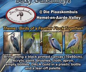 27 July 2024: Art Workshop Advanced with Betzy Geldenhuys