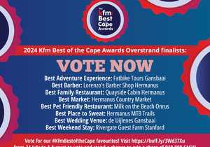 2024 Kfm Best of the Cape Awards: Overstrand Finalists!