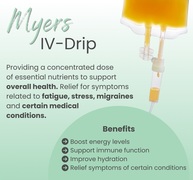 Revitalize with Myers' IV Drips