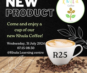 Khula Learning Centre Launches KHULA COFFEE!