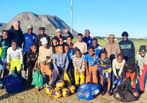 Exciting Visit from Soccer Legend Mark Fish!