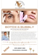 24 August 2024: Botox and Bubbly with Dr. Walter Reynecke