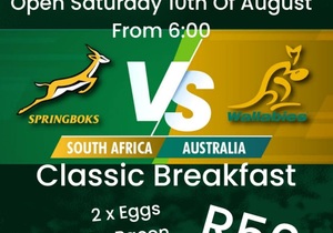 Classic Breakfast for ONLY R50!