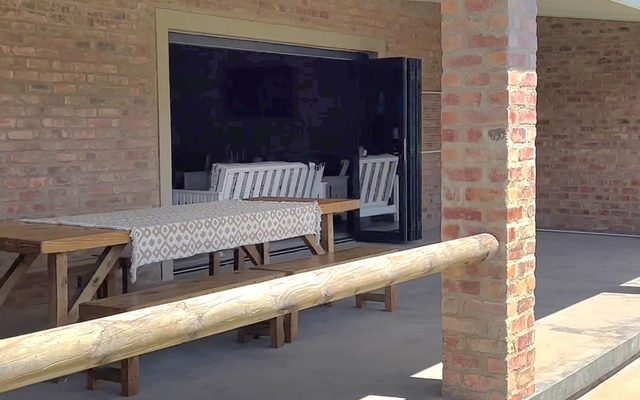 Veranda, with outdoor braai