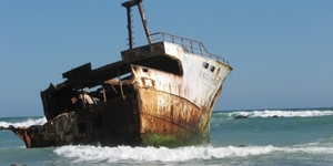 Shipwreck in Agulhas