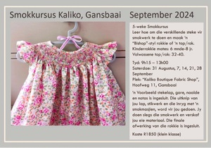 Sluit Aan by Ons SMOK Klasse!