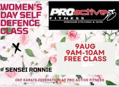 9 August 2024: Women’s Day Self-Defence Class