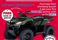 Buy LT-A400 KINGQUAD - Free Petrol and Service
