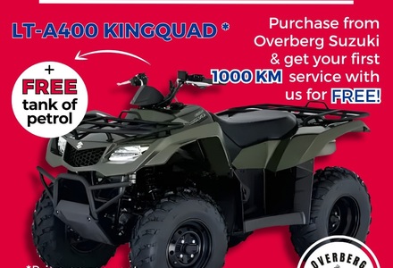 Buy LT-A400 KINGQUAD - Free Petrol and Service