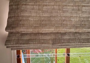Roman Blinds for a Client in Stanford