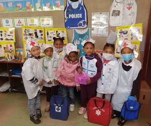 'Beroepsdag' at L.R. Schmidt (Mor) Primary School