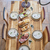 Dining Room - Whale Huys Oceanfront Eco Villa - Xplorio™ Gansbaai