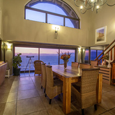 Dining Room - Whale Huys Oceanfront Eco Villa - Xplorio™ Gansbaai