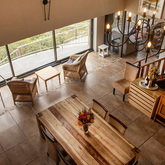 Dining Room - Whale Huys Oceanfront Eco Villa - Xplorio™ Gansbaai