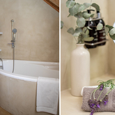 Bedroom 2 Bathroom - Whale Huys Oceanfront Eco Villa - Xplorio™ Gansbaai