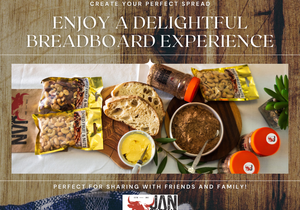 Perfect Breadboard Spread with Jan Biltong Products
