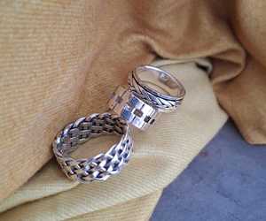 Silver Rings, Earrings, and Titanium Rings