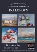 7 September 2024: Ina Le Roux Art Exhibition Opening