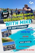 Tourism Month Geological Walk with Mike!