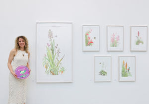 Daleen Roodt's Botanical Art at Chelsea Flowers Stanford
