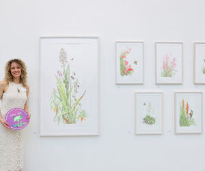 Daleen Roodt's Botanical Art at Chelsea Flowers Stanford