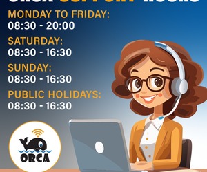 Orca Technologies Support Hours