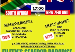 7 September 2024: Rugby Feast and Drink Specials