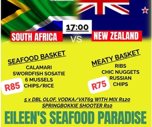 7 September 2024: Rugby Feast and Drink Specials