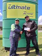 Anthony Baadjies Achieves 100% for BP Mystery Motorist Service