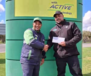 Anthony Baadjies Achieves 100% for BP Mystery Motorist Service