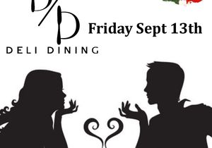 13 September 2024: Friday Deli Dining