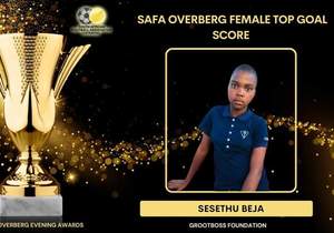 Sesethu Bheja: Top Goal Scorer at SAFA Overberg 2024