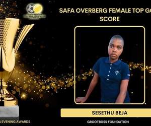 Sesethu Bheja: Top Goal Scorer at SAFA Overberg 2024