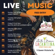 Live Music at La Cantina Stanford!