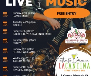 Live Music at La Cantina Stanford!