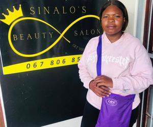 Sinalo Opens Beauty Salon in Gansbaai