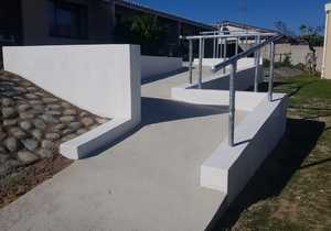 Galvanised Steel Ramp Build in Gansbaai