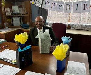 Principal Alexander Jellen's Birthday Celebration
