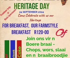 Heritage Day @ Die Plaaskombuis
